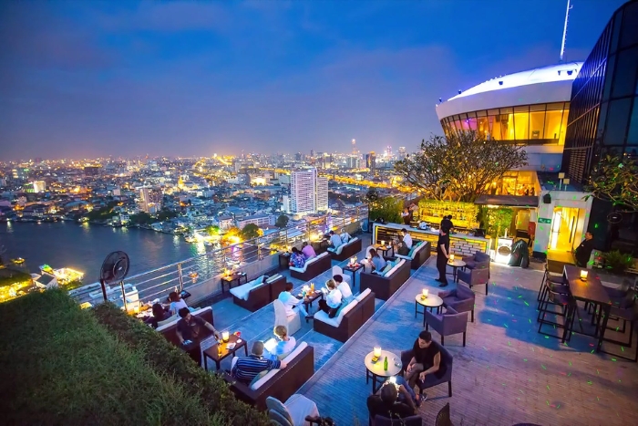 Rooftop nightlife in Bangkok