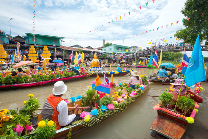 Damnoen saduak floating market - Bangkok