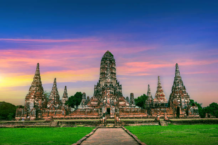 Ayutthaya, the former capital of the Kingdom of Siam