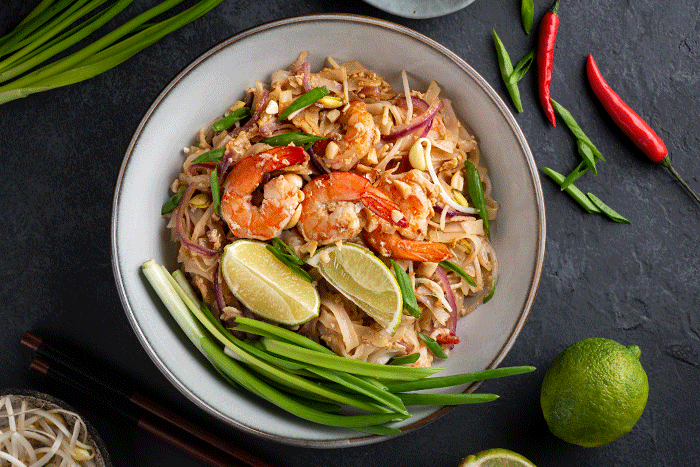 Pad Thai - street food in Bangkok