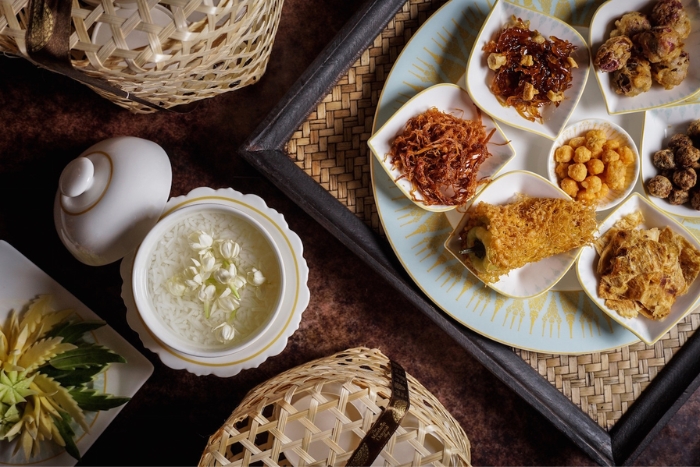 Khao Chae, the specialty of Bangkok in April