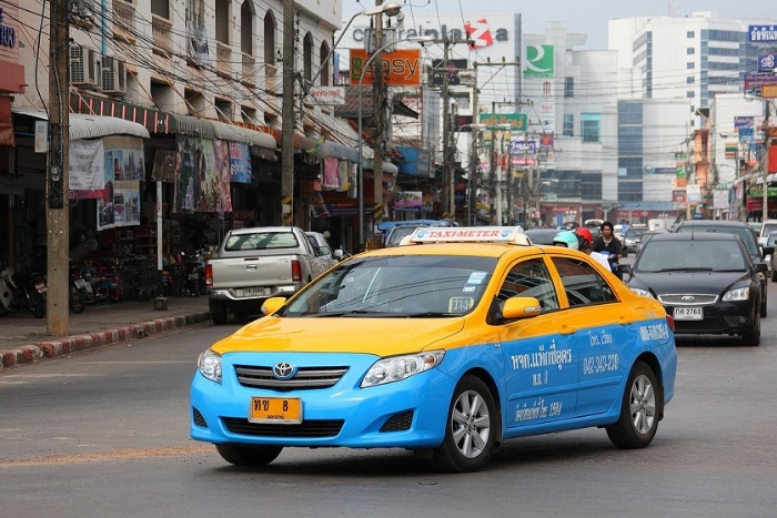A taxi is the most comfortable option, although it is also the most expensive