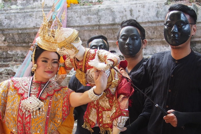 Watch a traditional Thai puppet show