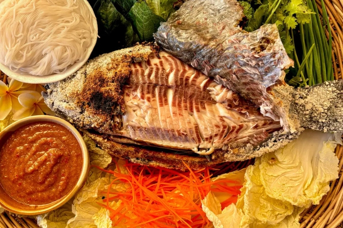 Burst of freshness with Bangkok’s traditional Miang Pla Pao