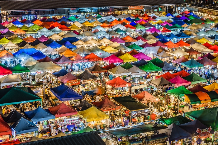 Train Night Market Ratchada: A Local Favorite for Bangkok Night Things to Do