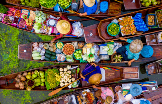Review Bangkok Floating Market Tour - Damnoen Saduak Floating Market