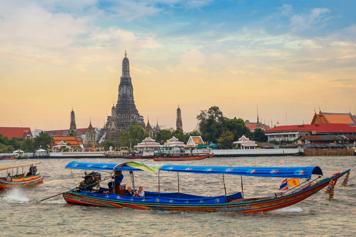Chao Phraya River - Bangkok city tour
