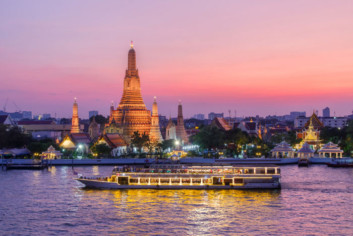 Chao Phraya River in Bangkok