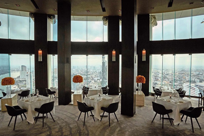 Mezzaluna - Michelin starred restaurants in Bangkok