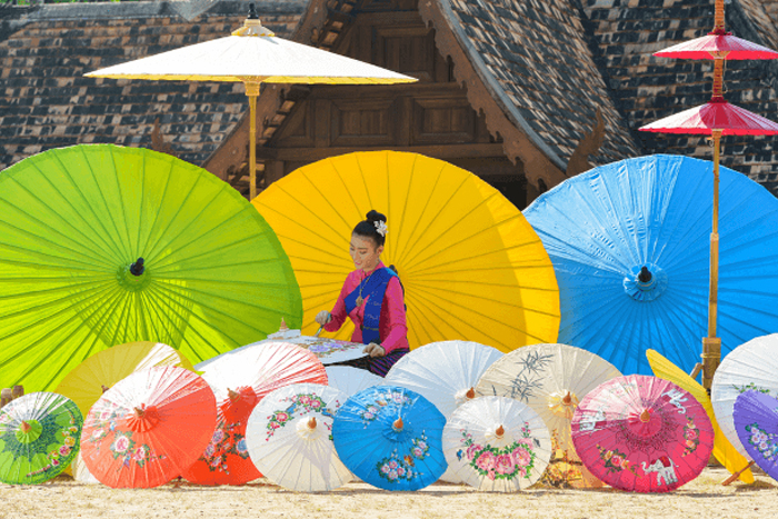 Visit Bo Sang village in Chiang Mai