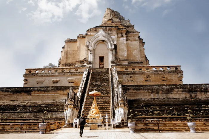 Wat Chedi Luang - must-see temple in Chiang Mai itinerary 1 day