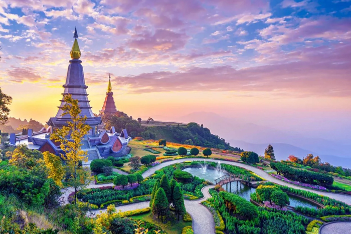 Doi Inthanon National Park, the highest point in Thailand