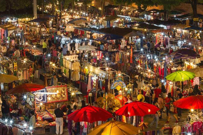 Night Bazaar in Chiang Mai