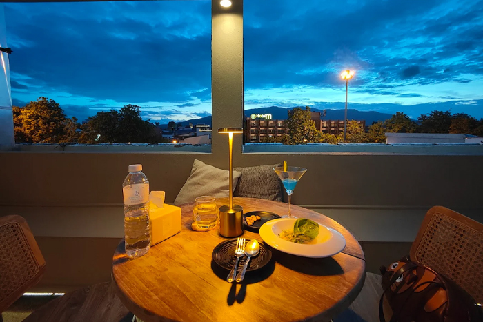 Copacabana Rooftop Restaurant in Chiang Mai