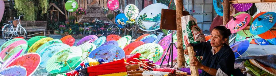 Explore the handicraft villages in Chiang Mai and nearby areas