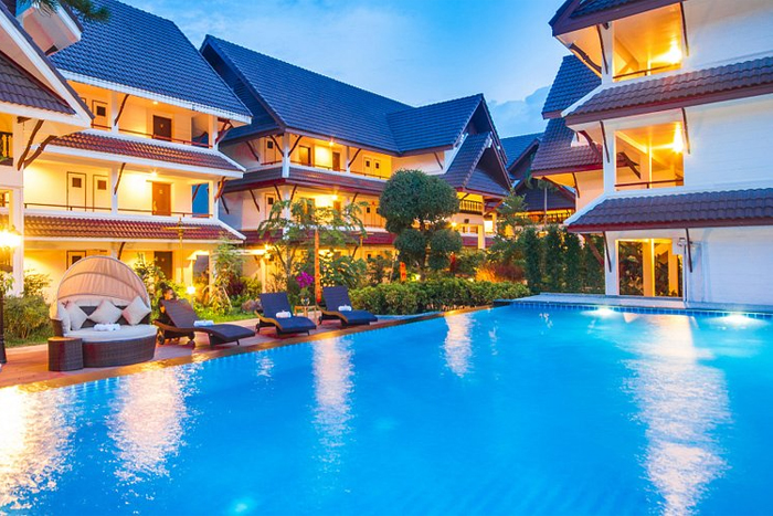 Nak Nakara Hotel, traditional Lanna-style 4-star hotel in Chiang Rai city center