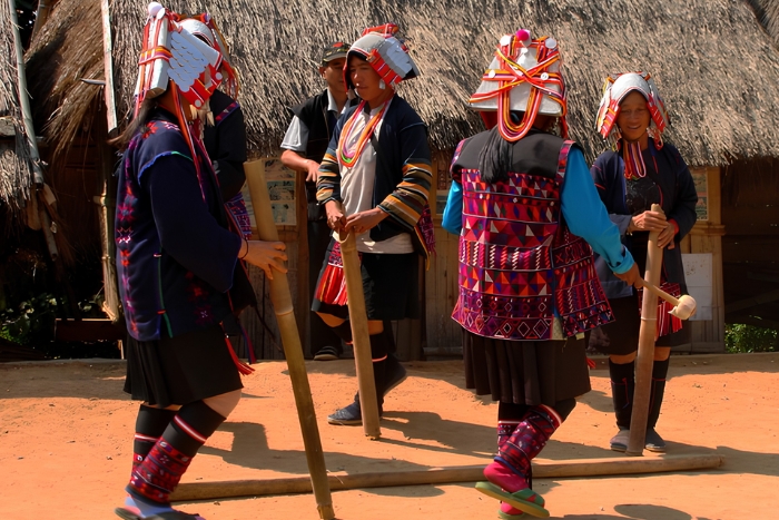 The inhabitants of the village of Huai Khrai