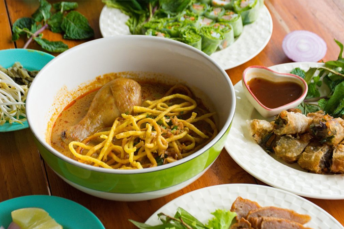 Khao Soi Gai- must-try food in Chiang Rai