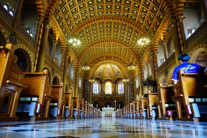 Assumption Cathedral‎ for a sunny Easter destination in Thailand