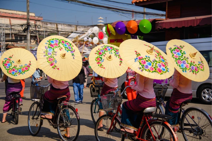 Sam Kamphaeng creative workshop for children during Easter in Thailand