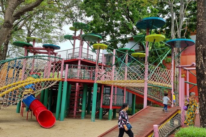 Children's Discovery Museum with many activities in Thailand with children