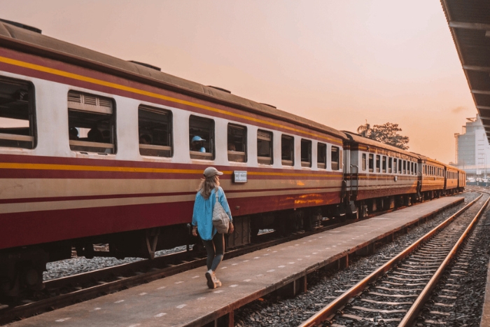 Take the train to Kanchanaburi
