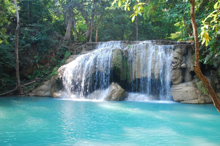 Erawan National Park in Kanchanaburi