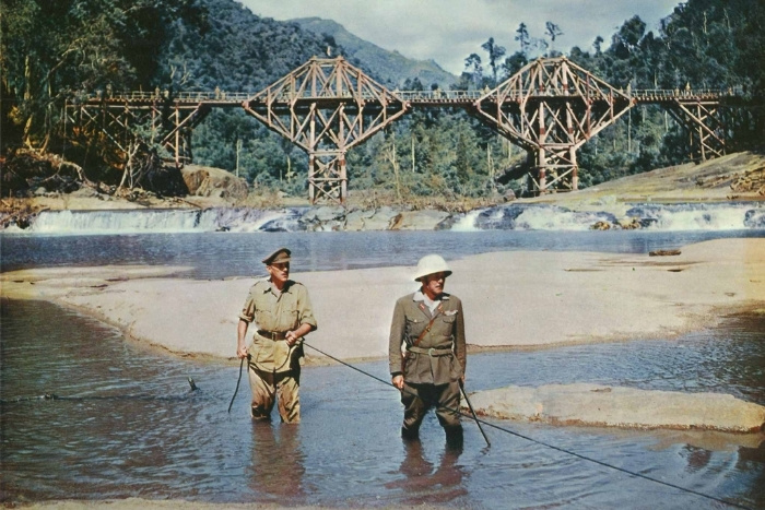 History of the bridge on the river Kwai