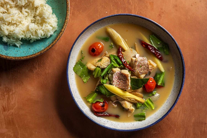 Tom Yum Pla Kang, one of the best specialties in Kanchanaburi