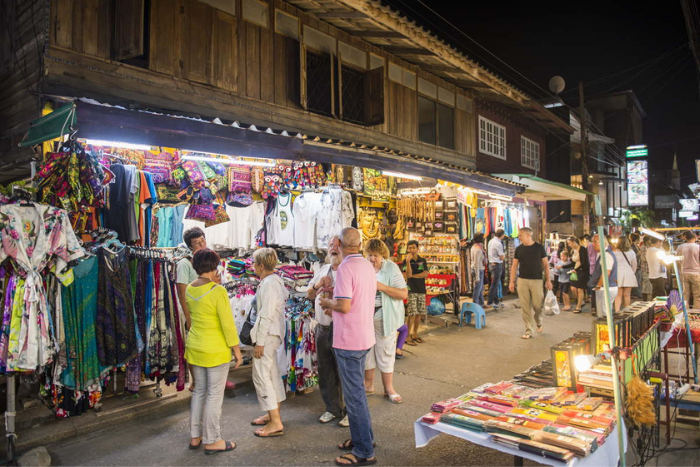 You can experience the local culture at Bophut night market