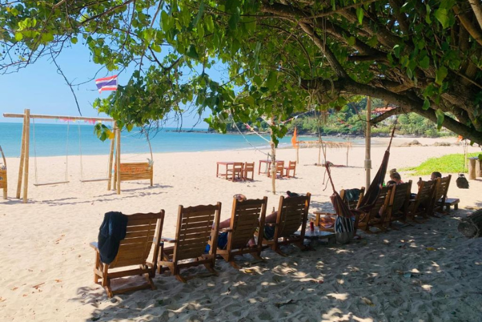 Enjoy the peaceful Klong Jark Beach upon arriving at Koh Yao Noi, a small island next to Koh Yao Yai