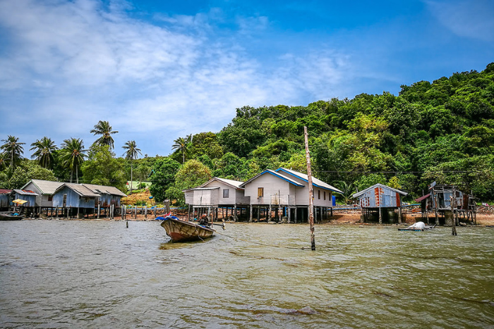 A peaceful seaside village of local people in Koh Yao Yai