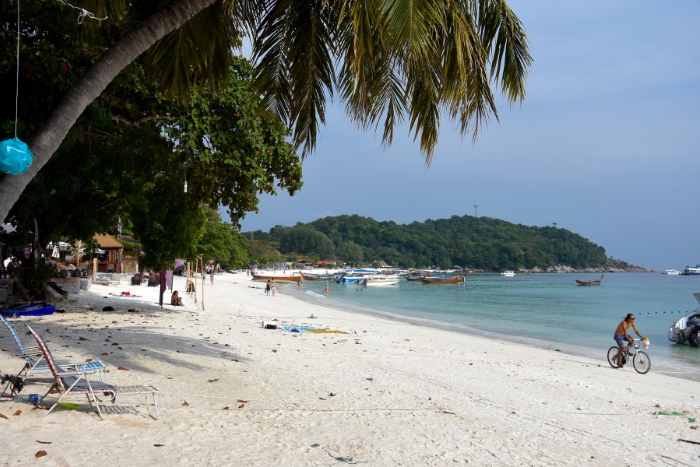 Cycling Around the Koh Lipe Island, Thailand