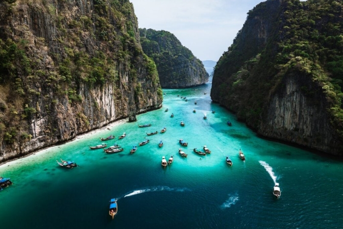 Pileh Lagoon, Phi Phi, Thailand