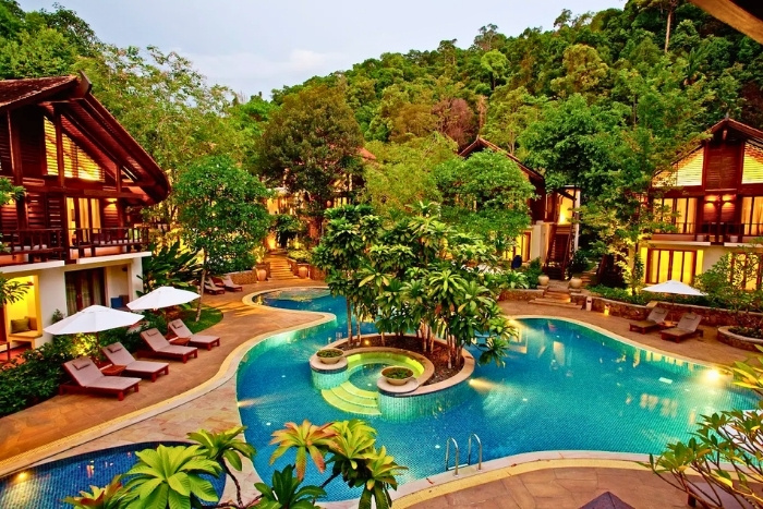 The Tubkaak Krabi Boutique Resort stands out in 5-star hotels in Krabi