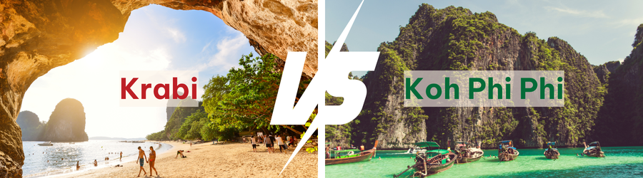 Krabi or Koh Phi Phi ?