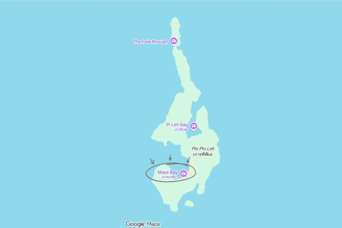 Where is Maya Bay?
