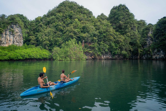 A private kayak trip in my luxury tour Thailand 7 days