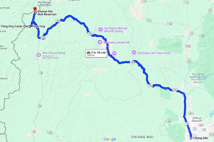 How to Get From Chiang Mai to Mae Hong Son