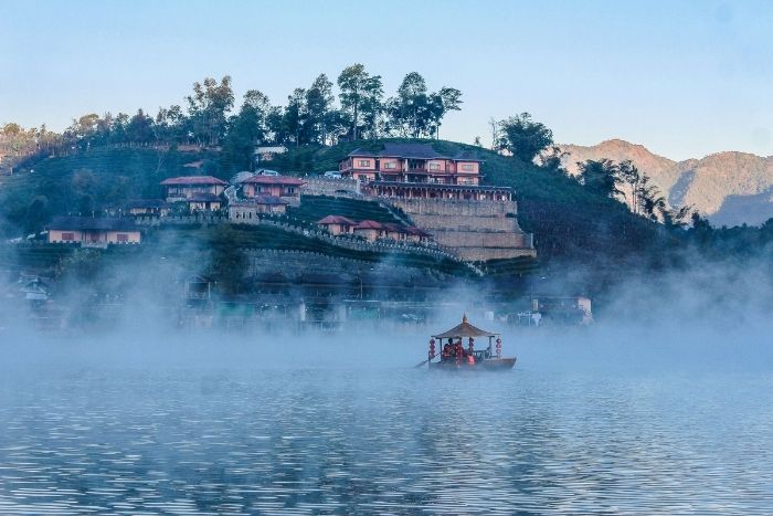 Moo Ban Rak Thai is a perfect spot for a relaxing family walk in a peaceful setting