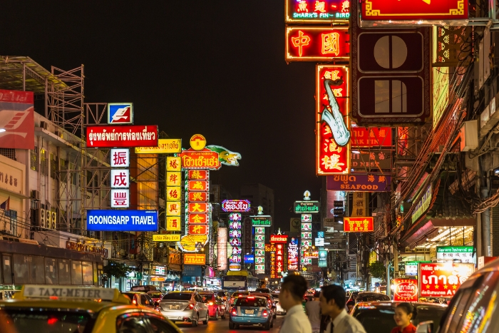 Chinatown - budget week in Thailand