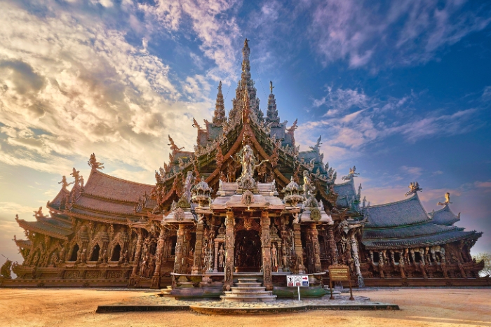 Incredible architecture of the Sanctuary of Truth