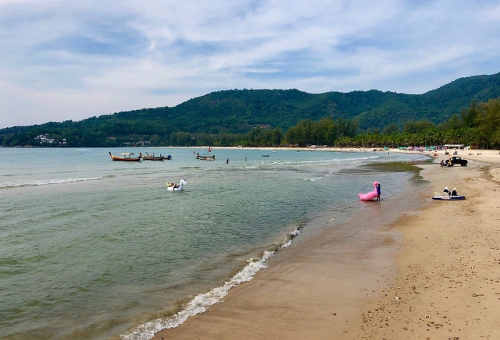 Kalama Beach, beautiful beach in Phuket