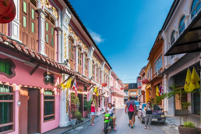 Visiting Phuket Old Town is a good idea during rainy season