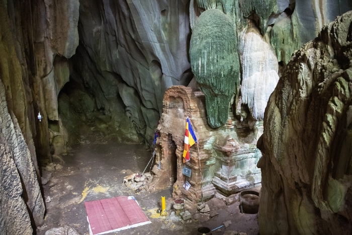 Phnom Chhnork cave during our 4 week Thailand Cambodia Vietnam