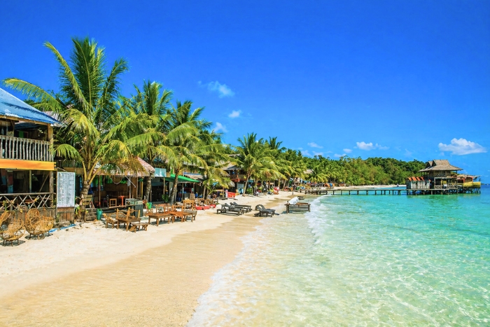 Nature break in Koh Rong in a Thailand Cambodia Vietnam itinerary 10 days