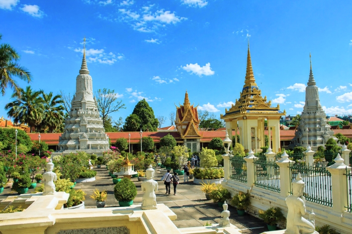 Elegance and serenity at the Silver Pagoda of Phnom Penh