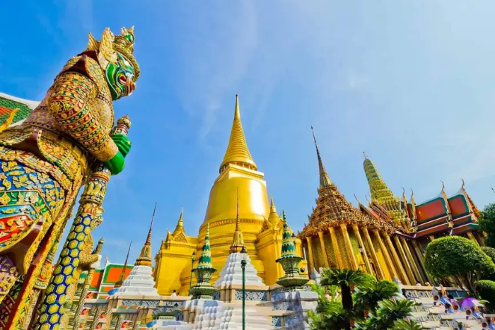 Wat Traimit, a famous spiritual site in Thailand