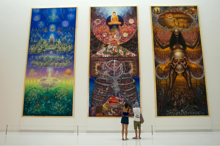 Admire unique works of art at MOCA Bangkok
