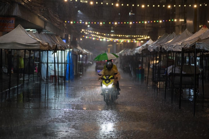 The rainy season in Chiang Mai